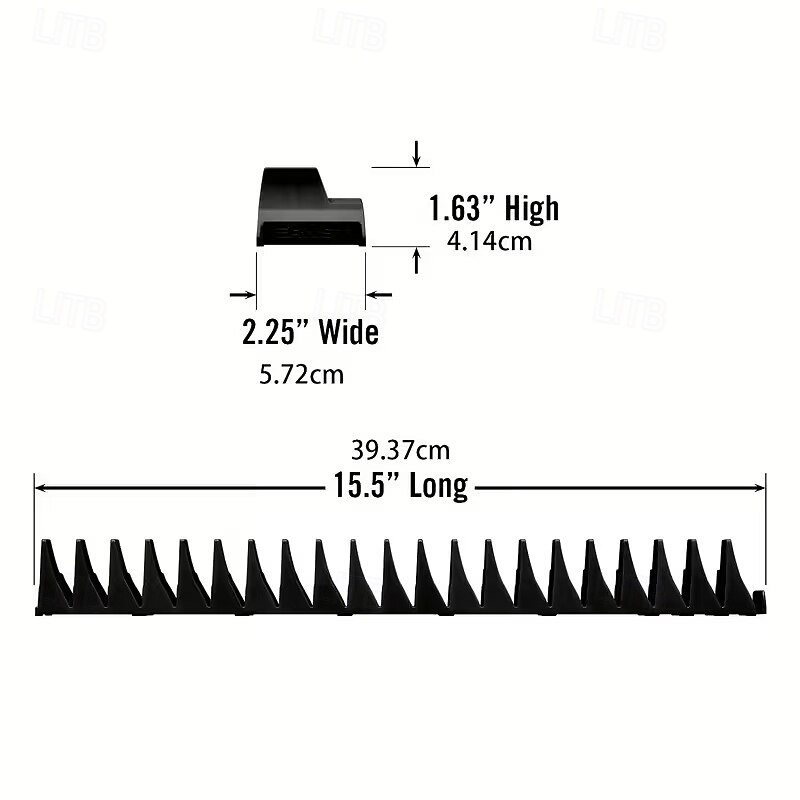 Набор магнитных шестигранных ключей — профессиональный модульный ящик для инструментов, прочный полипропиленовый материал, вертикальный органайзер для инструментов с 23 отделениями, черно-красный, 2026 - $16.99 –P17