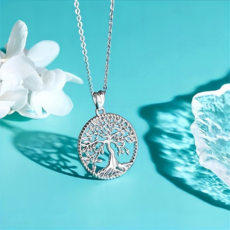 Pendant Necklace For Women's Street Daily Alloy Tree of Life 2026 - $11.49 –P3