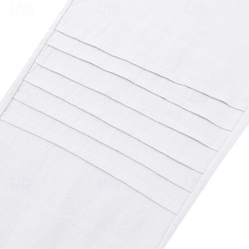 Men's Linen Pants Trousers Summer Pants Baggy Pants Beach Pants Drawstring Elastic Waist Solid Color Comfort Breathable Daily Outdoor Beach Vacation Fashion Light Khaki Black Inelastic 2026 - $24.99 –P10