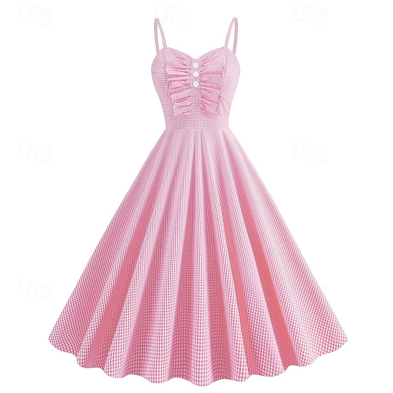 slim fit dress slacks Witch Fairy Glinda Costume Petticoat Hoop Skirt Prom Dress Movie TV Theme Costumes for Women's Adults' Halloween Carnival Mardi Gras Party Performance main image 1