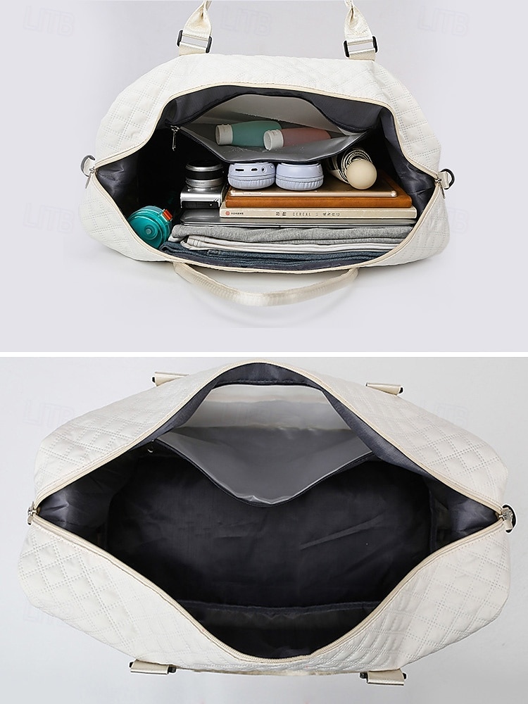 Σετ γυναικείων τσαντών duffel από πολυεστέρα, πολλά χρώματα, κομψό σχέδιο, ιδανικό για ταξίδια το Σαββατοκύριακο και γυμναστήριο 2026 - $34.99 –P8