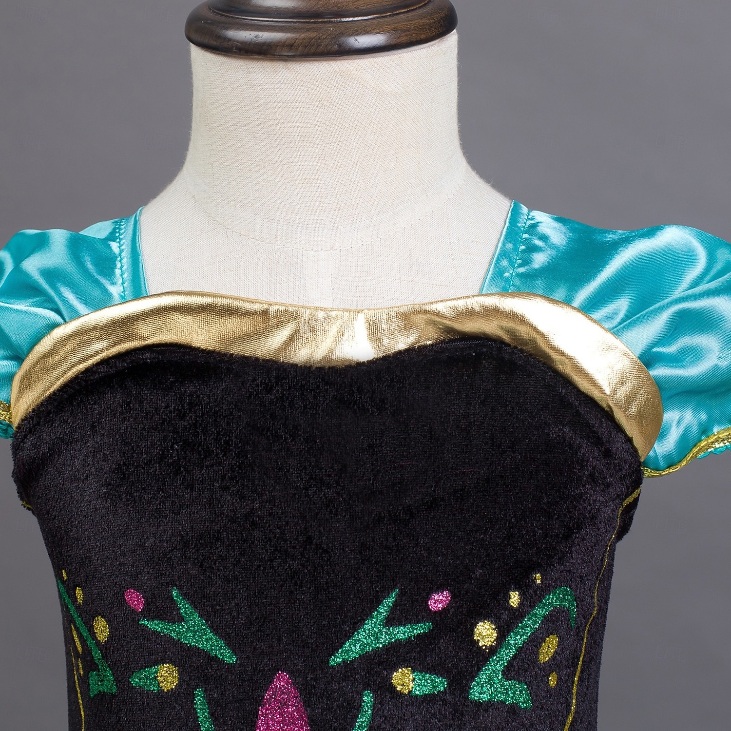 Снежная Королева Морозный Сказка Принцесса Анна Платье девушки цветка Костюм для тематической вечеринки Тюль Платья Косплей for Девочки Детские Рождество Карнавал Маскарад Свадьба Свадебный гость 2026 - $24.99 –P6