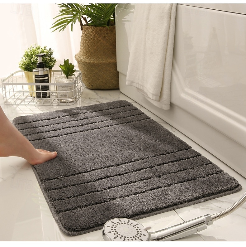 Covoraș de baie, gros, absorbant, antiderapant, covoraș de podea durabil, rezistent la murdărie, pentru intrarea în casă, dormitor, ușă de baie 2026 - $19.49 –P11