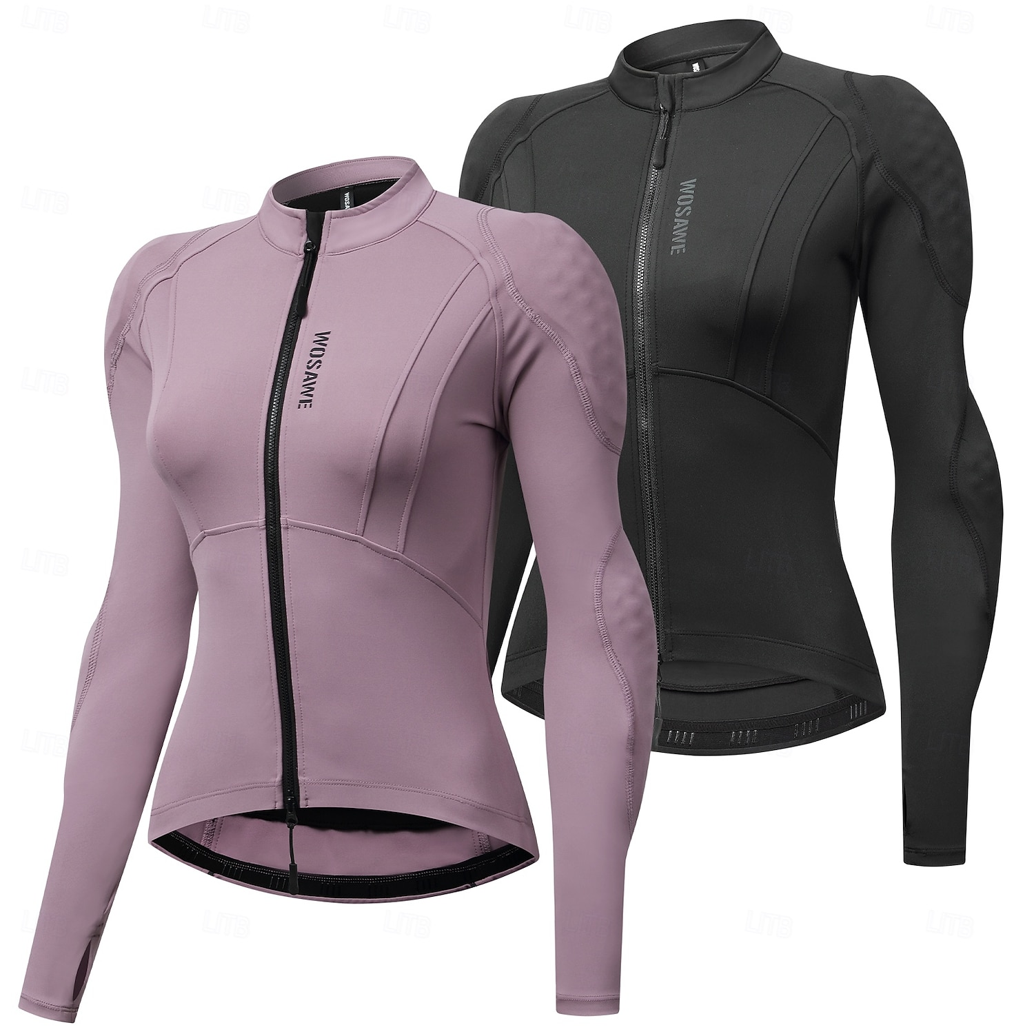 WOSAWE Spring/Summer Women's Motorcycle Top Yoga Running Sportswear High Elasticity Skin friendly Jacket Detachable CE Soft Protective Gear MD292/ME322 2026 - $119.99 –P2