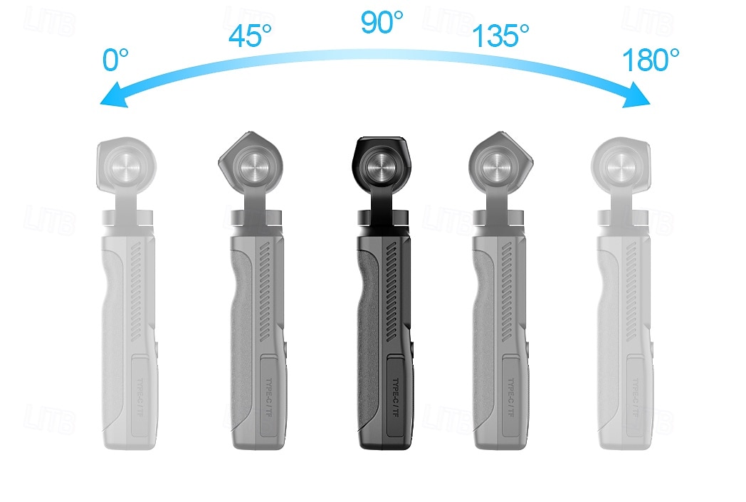 4K HD actiecamera met 180° draaibare lens, beeldstabilisatie, 1,9 inch scherm, 2000 mAh batterij, lichtgewicht, ideaal voor vloggen. &reis- en vlogapparatuur: strak design, duurzame constructie, 2026 - $133.99 –P13