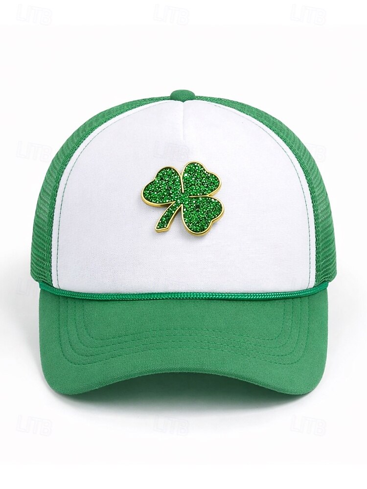 Női Szent Patrik-napi lóhere bross kitűzőkészlet, ötvözet anyagból, 4 darabos lóhere kitűzőkészlet, elegáns és ünnepi ír stílus kalapokhoz, dzsekikhez, táskákhoz, felvonulásokhoz, partikhoz és ünnepi ünnepségekhez 2026 - $11.99 –P5