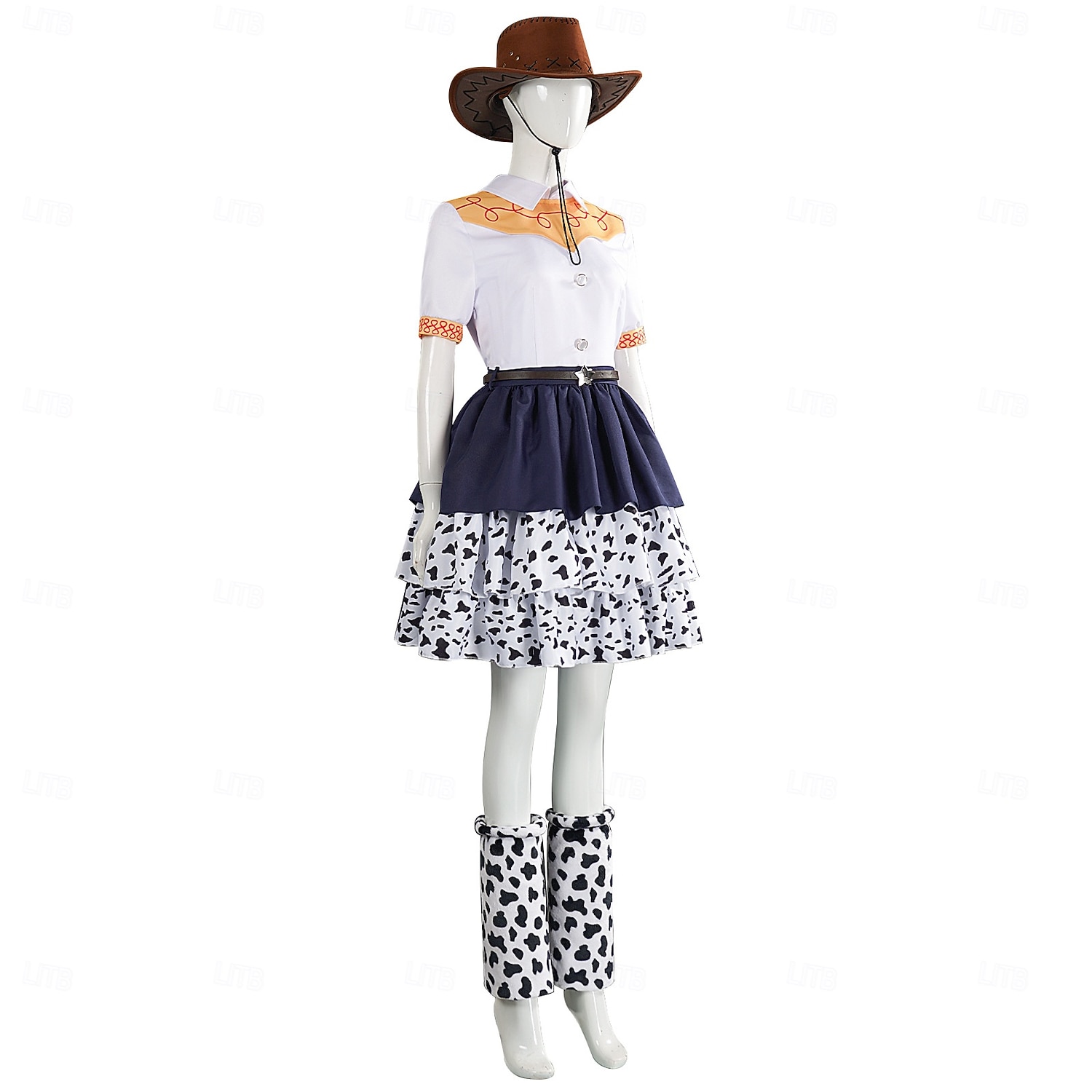 Jessie Halloween Props Masquerade Fancy Costume Carnival Costume Cosplay Halloween for Girls' Adults Christmas New Year Party Casual Daily 2026 - $55.99 –P4