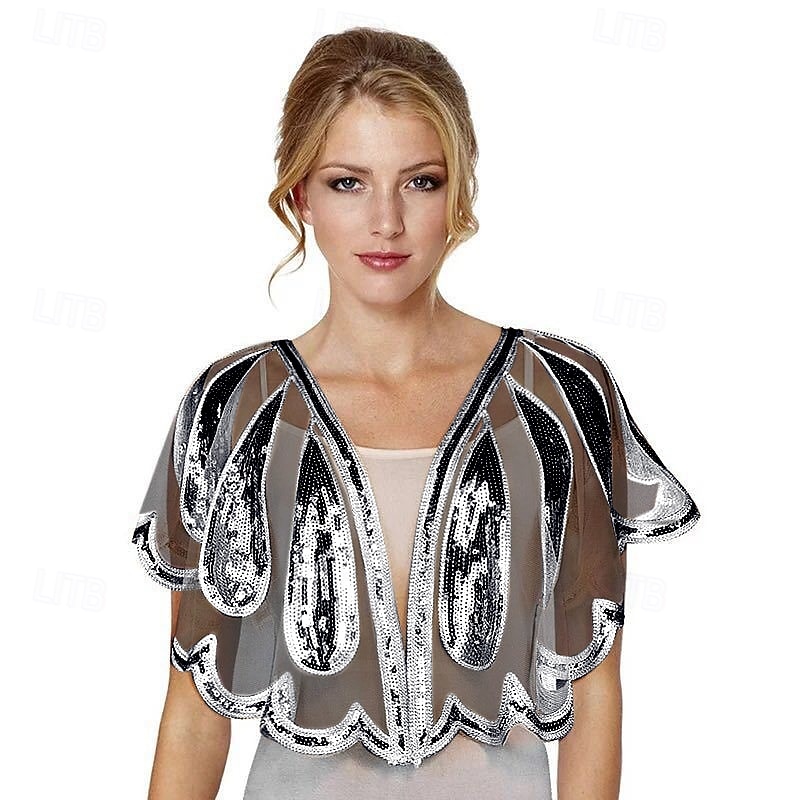 Μπλέιζερ Γκατσμπυ 1920s Σατέν Κάλυμμα Γυναικείο Σαφράν Ράψιμο Σαφράς Με Παγιέτες Για Πάρτι Γάμου Καλεσμένη Άνοιξη Καλοκαίρι Φθινόπωρο ντύσου εντυπωσιακά 2026 - $17.49 –P5