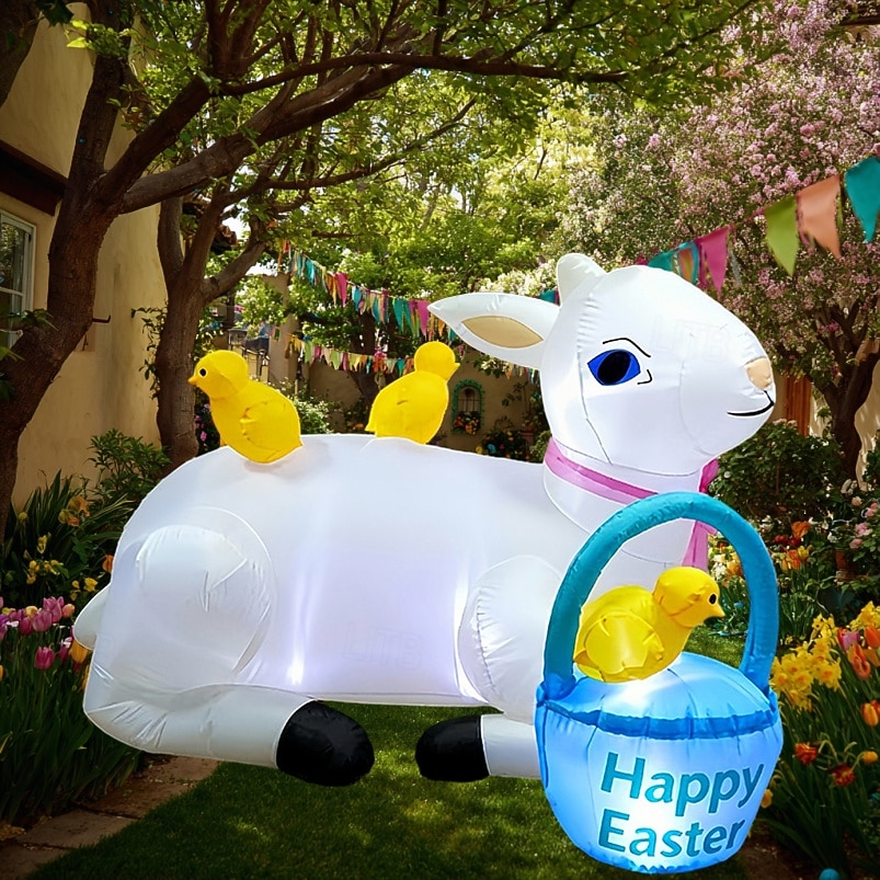 1st 10 W Pathway Lights & Lanterns Skulptur och landskapsljus Uppblåsbar Vit 100-240 V Utomhusbelysning Gård Trädgård 3 LED-pärlor 2026 - $107.99 –P2