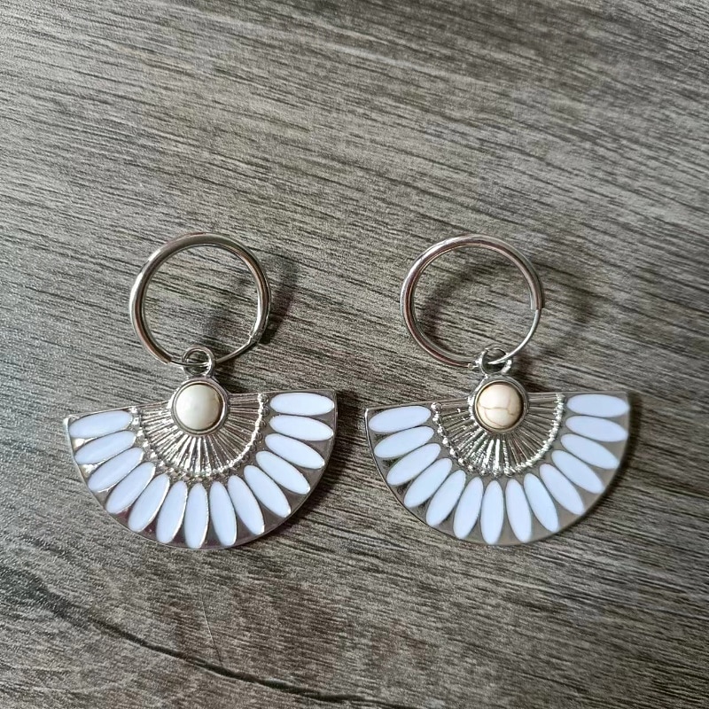 1 Paar Ohrringe For Damen Türkis Täglich Straße Legierung Monogramm 2026 - $11.49 –P3