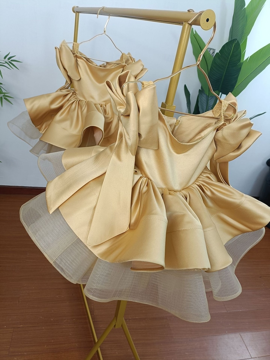 Lasten tyttöjen juhlamekko, yksivärinen, hihaton, suorituskykyinen, häämekko, prinsessa, makea verkko, pohkeenmittainen, tuppi, tyllimekko, kukkakuvio, tytön mekko, kesä, kevät, syksy, 4-13 vuotta, valkoinen, keltainen, pinkki 2026 - $72.99 –P10