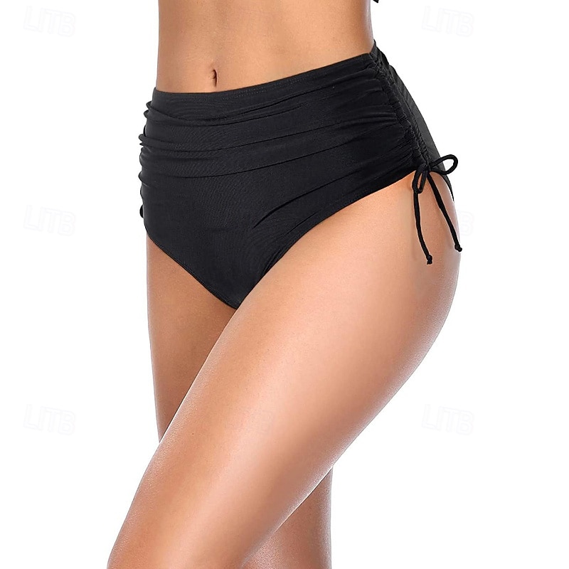 Γυναικεία Μαγιό 2 κομμάτι Προκλητικό Μαγιό Κορδόνι Διακοπές Ρούχα παραλίας Συμπαγές Χρώμα Αμάνικο Μαγιό 2026 - $11.49 –P3