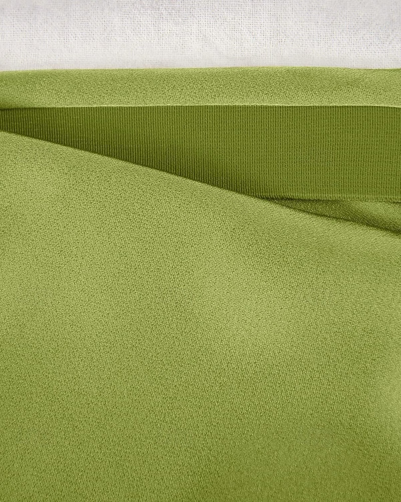 Mujer Elegante Moda Maxi Alta cintura Faldas Plano Frunce Rígido Diario Calle Negro Champaña Verde Ejército Verde Trébol Verano 2026 - $21.99 –P12