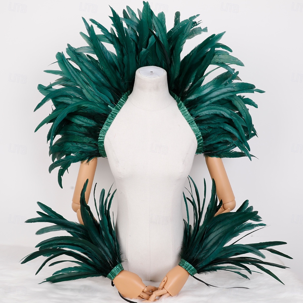 Καθαρενικά 2026 Ρίο Καρναβάλι Σάμπα Αξεσουάρ Καρναβάλι Κόκκινο Και Κίτρινο Φτερό Στολή Σετ Μανίκι Ωμού  Καλύμματα Βραχίονα Για Μάρντι Γκρας Χορό Πάρτι Βραζιλία Φεστιβάλ Ενδυμασίας 2026 - $44.99 –P4