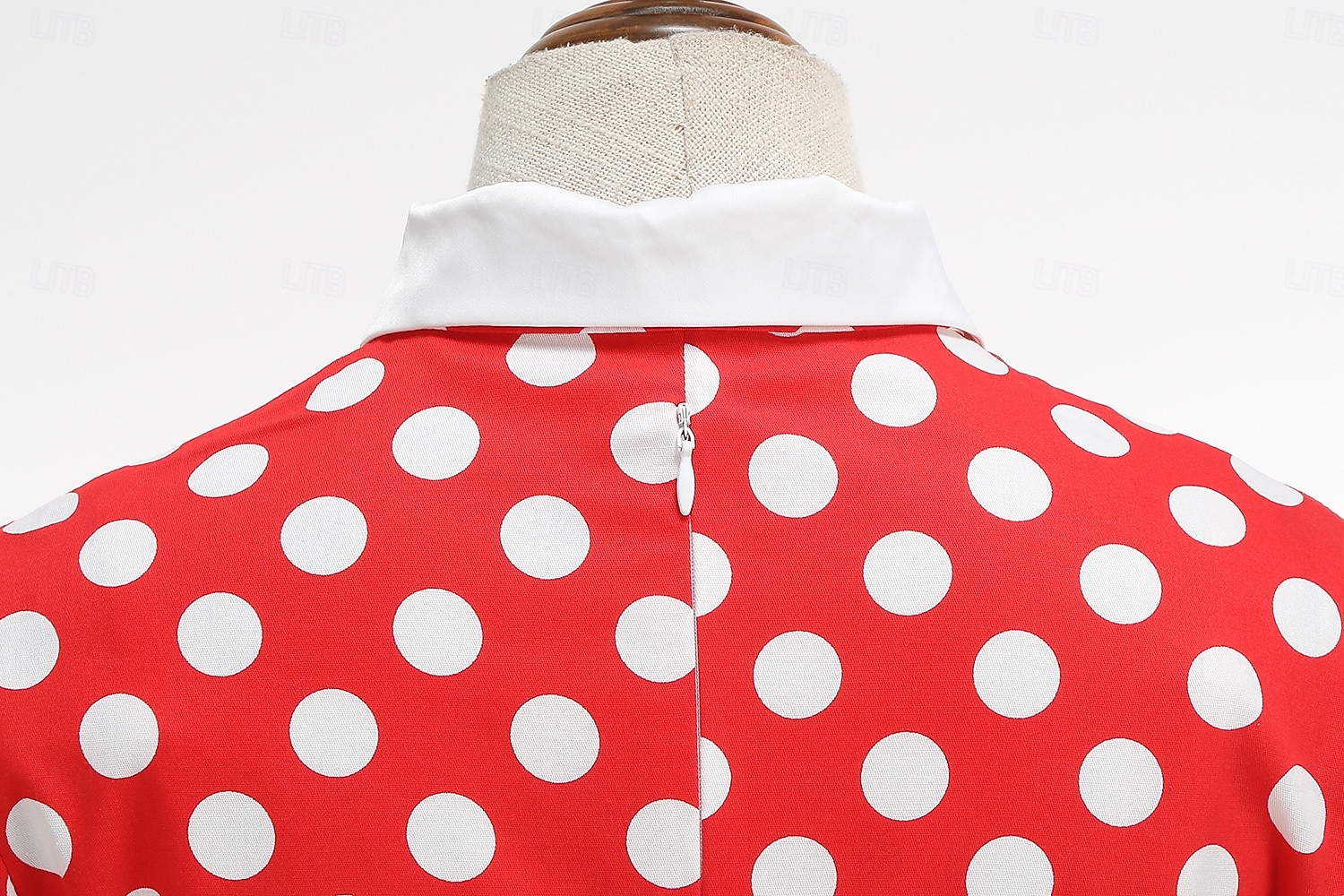 1950er Retro Vintage Rockabilly Knielang Swing-Kleid Ausgestelltes Kleid Kurze Ärmel Tupfen Tailliert und ausgestellt Kostüm Mädchen Karneval Valentinstag Lässig Heimkehr Retro-Mottoparty Kinder Kleid 2026 - $65.99 –P20