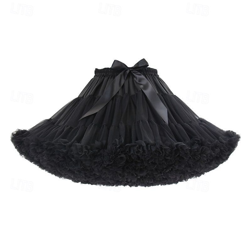 Costume di fantasia Gonna in tulle Gonna tutù Mimo artista Mimo Clown Circo Anni 1950 Anni '80 Stratificato Gonfio Adulti Per donna Halloween Carnevale Feste Performance Danza Balletto Costumi di del 2026 a $30.99 –P2
