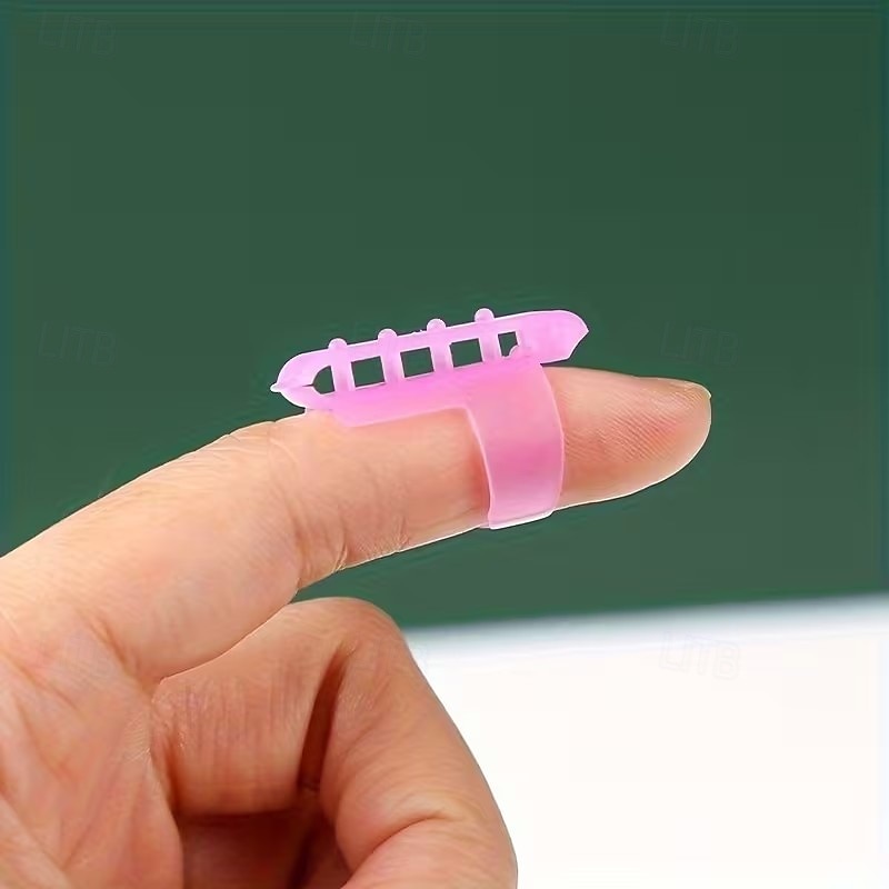 10 stk. garnføringsring, hekle- og strikkeverktøy, justerbare garnholdere for enkel håndverk, viktig tilbehør for strikking og hekleprosjekter 2026 - $10.99 –P8