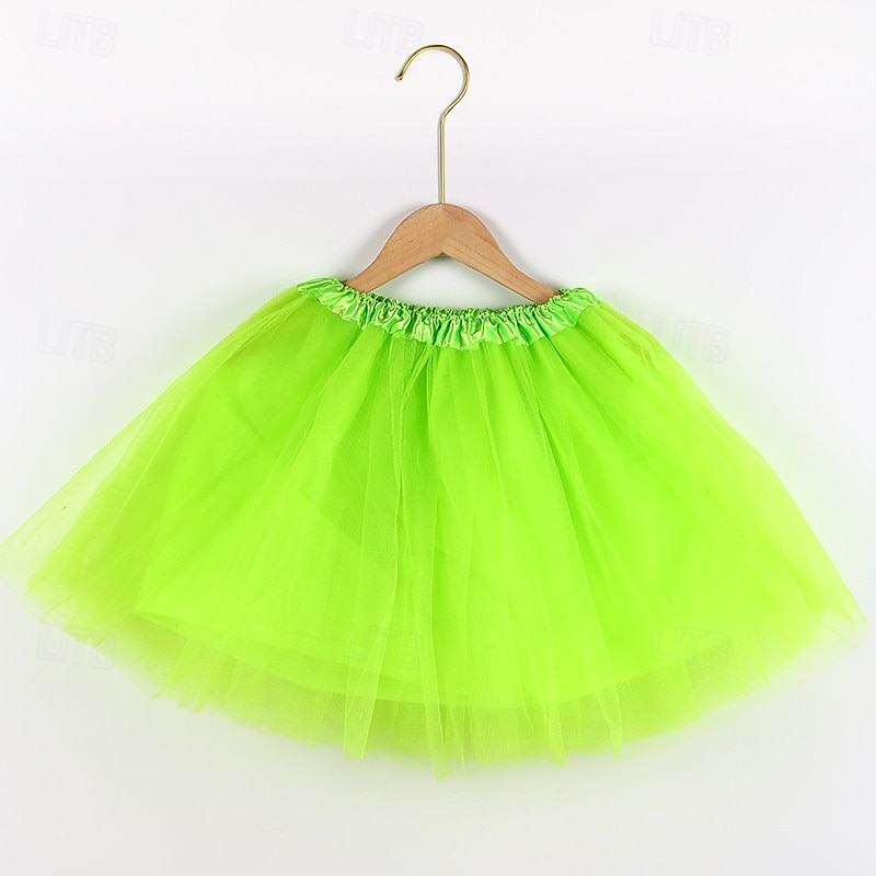Fancy Costume Tulle Skirt Tutu Skirt Retro Vintage 1980s Layered Puffy Neon Adults' Women's Halloween Carnival Party Performance Dance Ballet Dress Up 2026 - $17.49 –P9