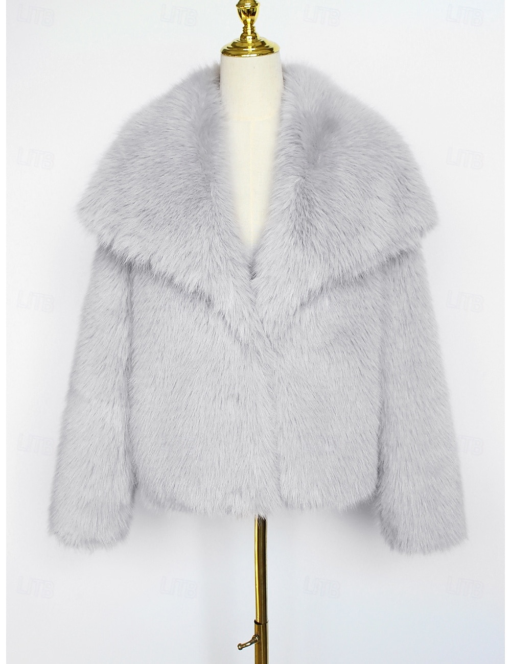 Kunstpelz-Umhänge Damenumhang Elegant Langarm Kunstpelz Hochzeit Schals Mit Unifarbe Für Party Herbst 2026 - $54.99 –P8