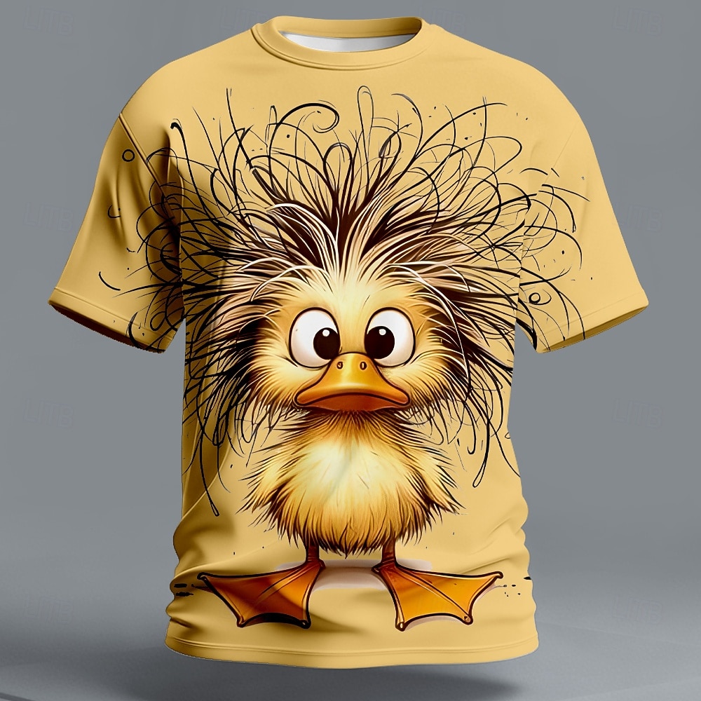 Bărbați Animal gagică Amuzant Tricou Manșon scurt Tricou Tipărire 3D Stil Nautic Cămașă Exagerat Designer Petrecere Concediu Albastru piscină Negru Alb Vară Primăvară Îmbrăcăminte S M L XL XXL XXXL 2026 - $21.99 –P3