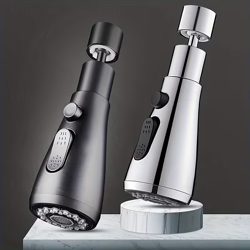 360° Rotating Kitchen Faucet Extender, Multi-Mode Water Flow Sprayer Attachment, Splash-Proof Water Saving Faucet Aerator with Extension Hose 2026 - €13.11 –P3