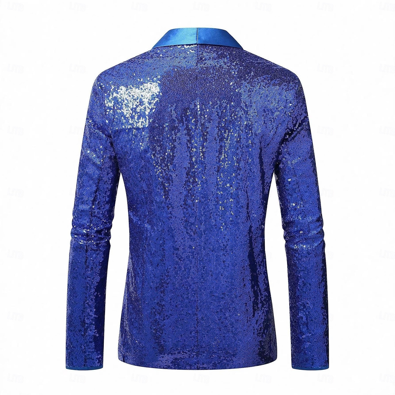 Ντίσκο Δεκαετία '80 Smoching Κοστούμια & Σακάκια Lapel Collar Blazer Μακριά Μανίκια Ντίσκο Πούλιες Πούλια Φανταχτερή Φόρεμα Ανδρικά Αποκριάτικη Στολή Απόκριες Μασκάρεμα 2026 - $66.99 –P3