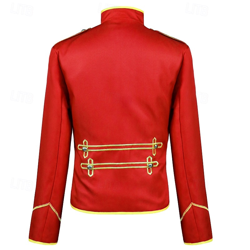 Costume di fantasia Giacca da circo direttore di circo Vittoriano Stile militare Adulti Per uomo Halloween Carnevale Feste Performance Mascherata Vestirsi del 2026 a $66.99 –P2