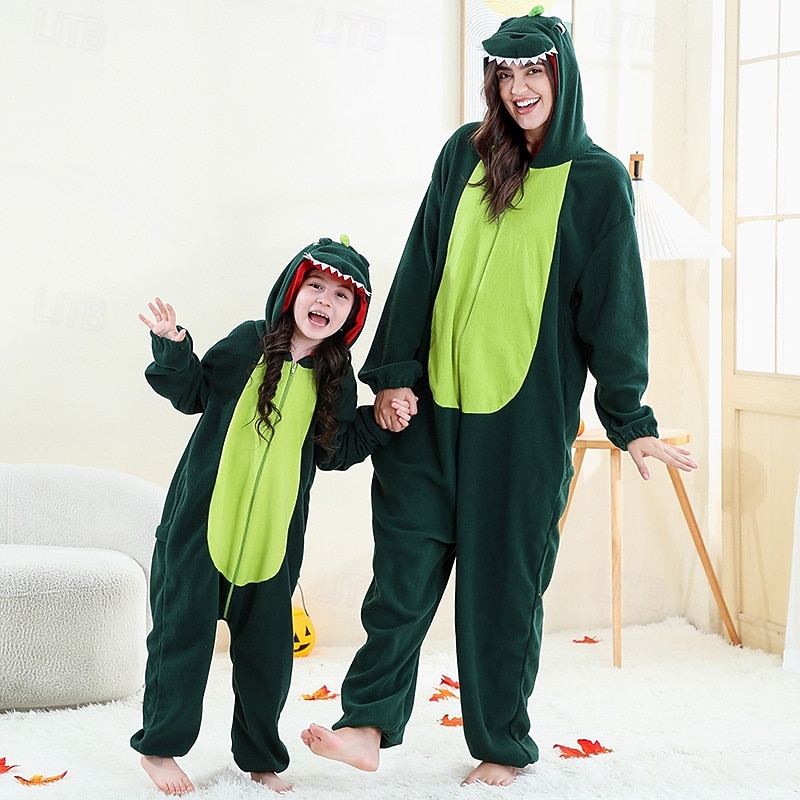 תחפושת קרנבל 2026 פיג'מות קיגורומי תחפושת מפוארת תחפושת Onesie חיה דְרָקוֹן חם נוח עם קפוצ'ון פליז בגדי ריקוד ילדים מבוגרים בגדי ריקוד גברים בגדי ריקוד נשים בנים האלווין (ליל כל הקדושים) קרנבל 2026 - $43.99 –P1