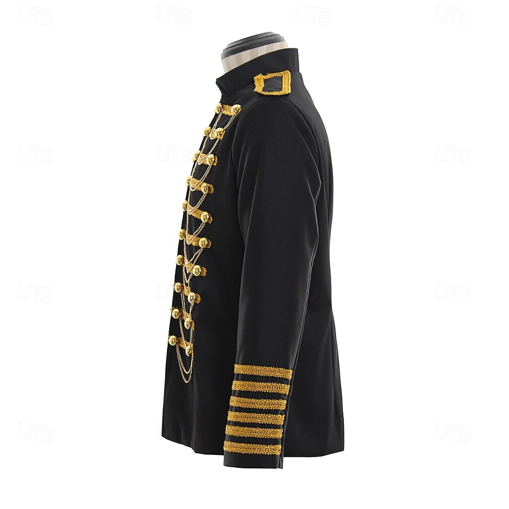 Cappotto Principe Aristocratico Retrò Vintage Rococò Vittoriano Adulti Per uomo Carnevale Mascherata Settimana del libro Carnevale Mascherata Costumi di Halloween facili Vestirsi del 2026 a $79.99 –P4