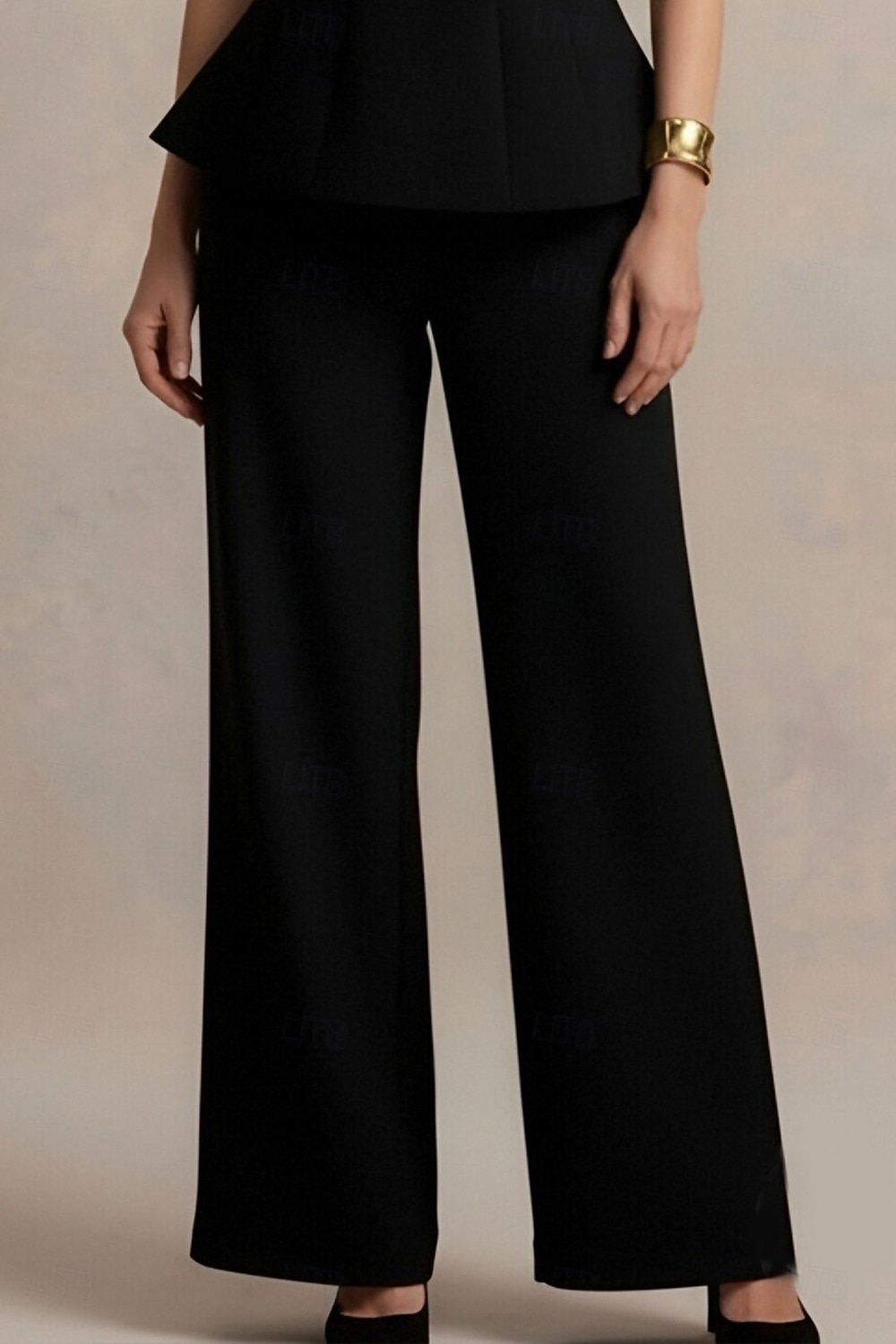 Dames Pakbroek Rechte pasvorm liiketoiminta Kantoor Formeel Elegant Eenvoudig 2026 - $103.99 –P1