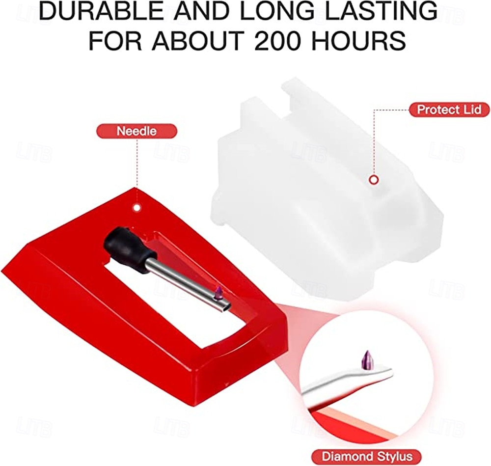 4 шт. универсальных сменных игл для проигрывателя виниловых пластинок 2026 - $15.99 –P4