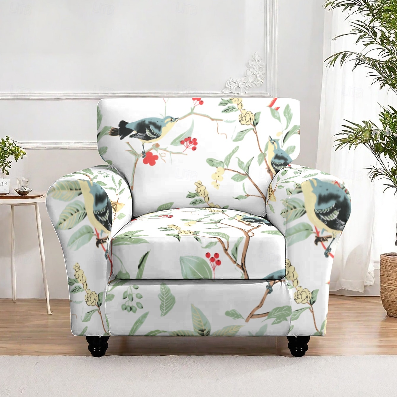 כיסוי לספה עם כורסה, כיסוי אלסטי נמתח לספה יחידה, נגד החלקה, עמיד לאבק, כיסוי ספה מגן לסלון לשימוש ביתי 2026 - $37.99 –P2