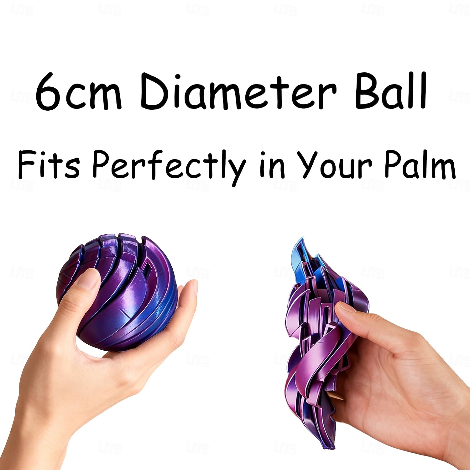 3D Printed Fidget Ball Toy, Slime Dynamic Gear Sphere Stress Relief Desk Toy for Adults and Kids, Expanded Sensory Breathing Ball, Cool 3D Printed Fidget Gift 2026 - $18.49 –P4