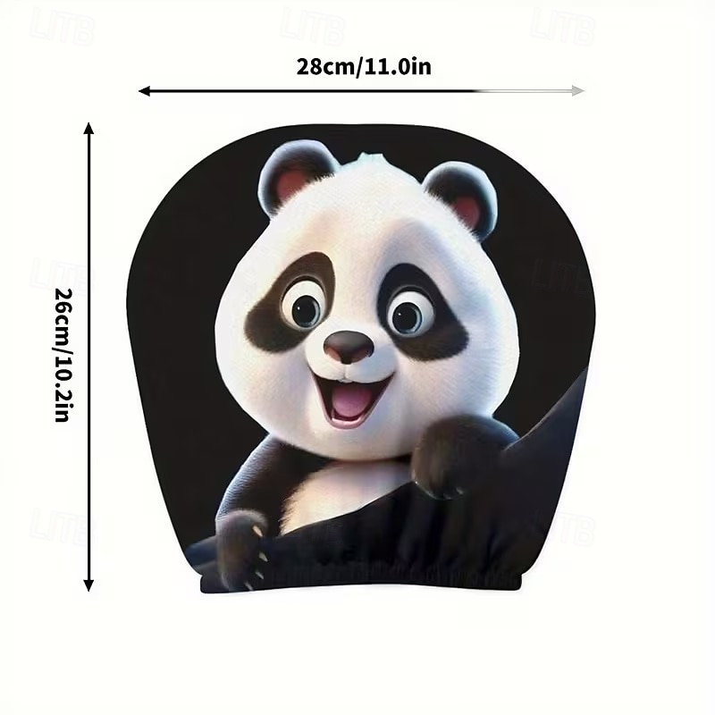 2 יחידות כיסויי משענות ראש לרכב עם הדפסה מצוירת של חיות חמודות, ללא מילוי, אביזרי פנים לרכב, כיסויי משענות ראש אוניברסליים לרכב, קישוטי פנים לרכב, מתאים לשימוש בכל מזג אוויר ללא מילוי 2026 - $8.99 –P28