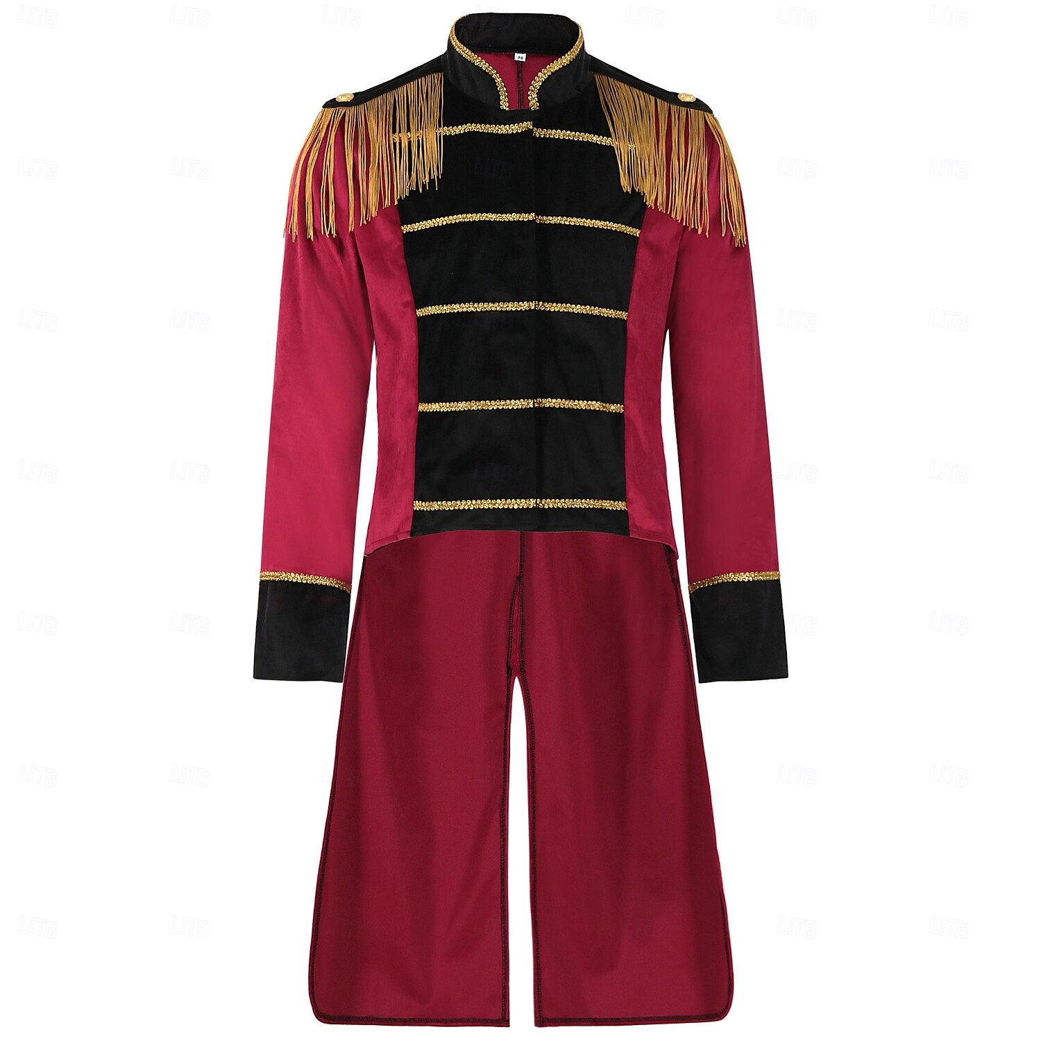 Costume di fantasia Giacca da circo direttore di circo Retrò Vintage Vittoriano Stile militare Adulti Per uomo Natale Halloween Carnevale Feste Performance Mascherata Vestirsi del 2026 a $110.99 –P1