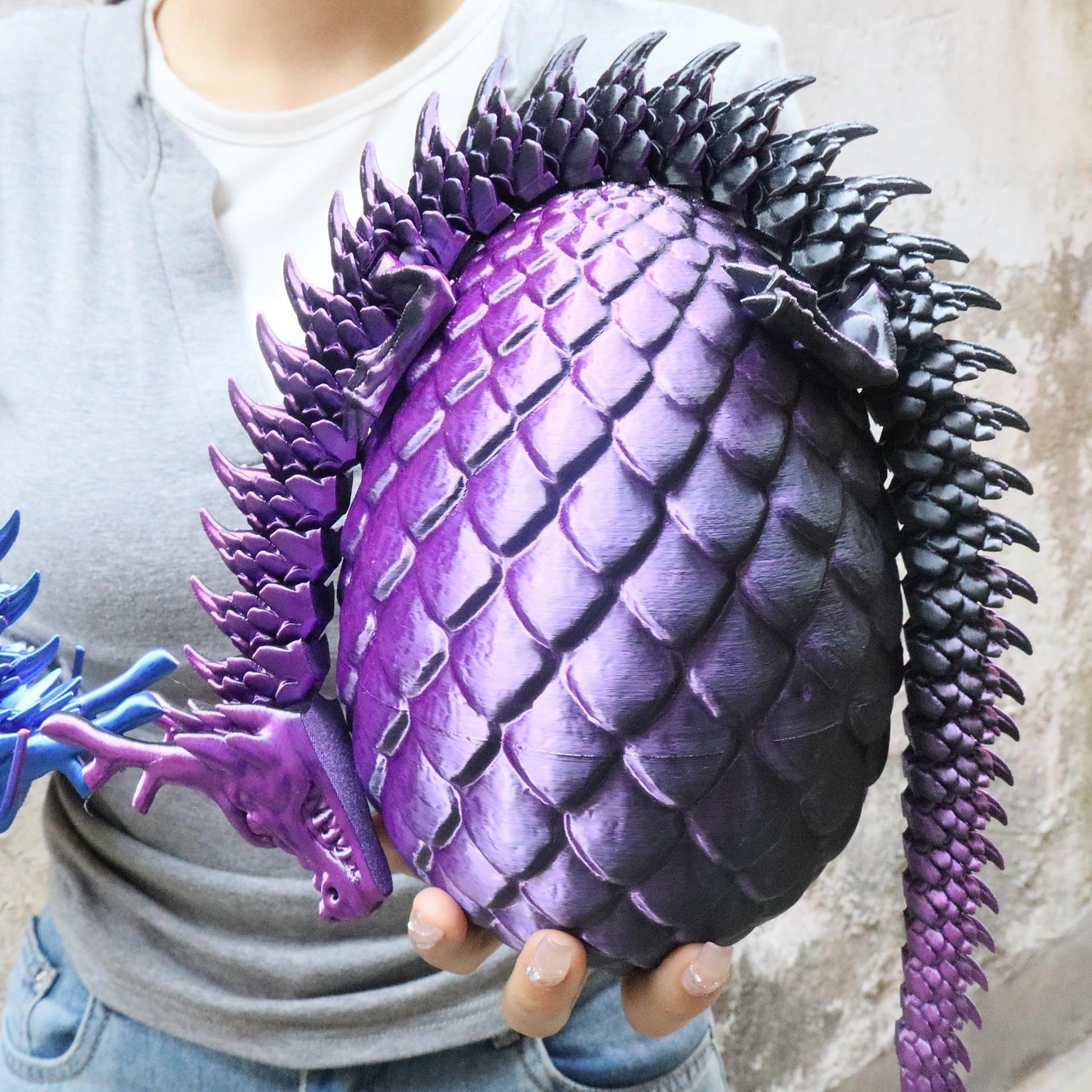 Large 3D Printed Dragon with Easter Egg,Big Articulated Dragon Fidget Home Decor, Desk Pet, Christmas Birthday Gift 2026 - $28.99 –P3