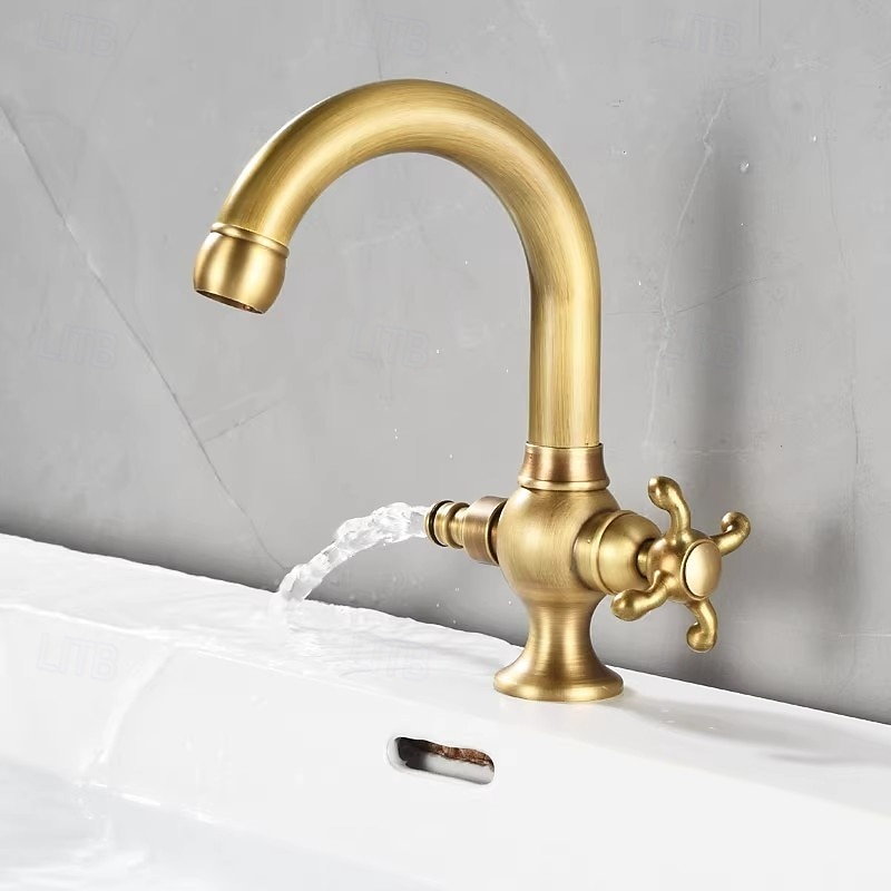 Bathroom Sink Faucet - Rotatable Electroplated Mount Outside Single Handle One HoleBath Taps 2026 - $165.99 –P3
