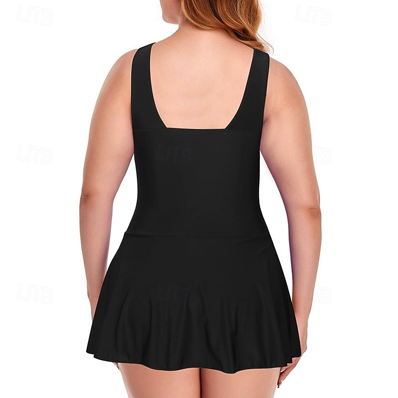 Жен. Купальник с цветочным принтом Платья-купальник Один Пис С принтом Ультралегкий (UL) Утягивание живота Эластичный Без рукавов Купальники Серфинг Для погружения с трубкой Лето 2026 - $25.99 –P13