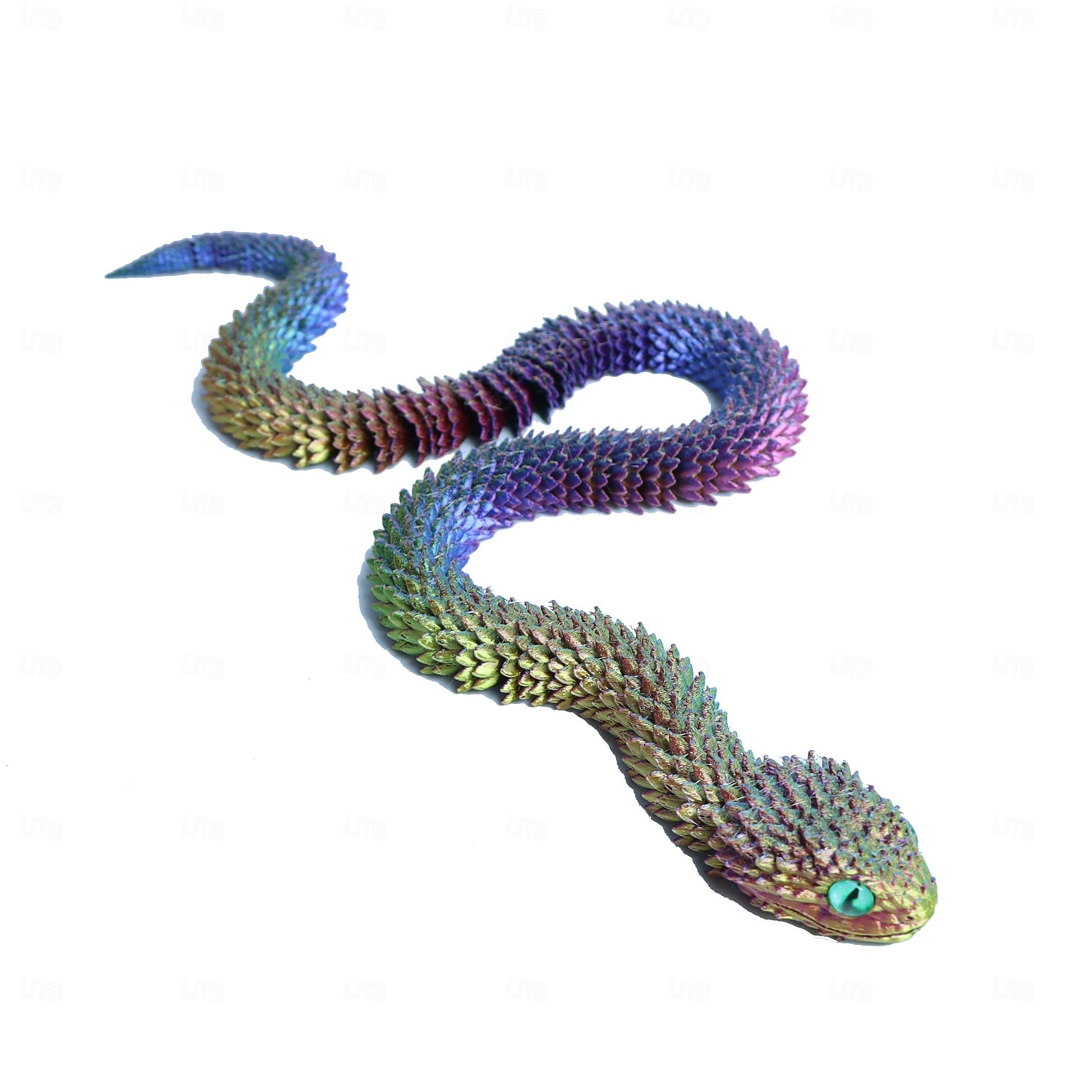 Easter Eggs, Snake Egg with 3D Printed Snake, Year of The Snake 2025, 3D Printed Snake, Executive Desk Toys, Articulated Snake, Fidget Toys Gifts for Easter Adults 2026 - $10.99 –P1