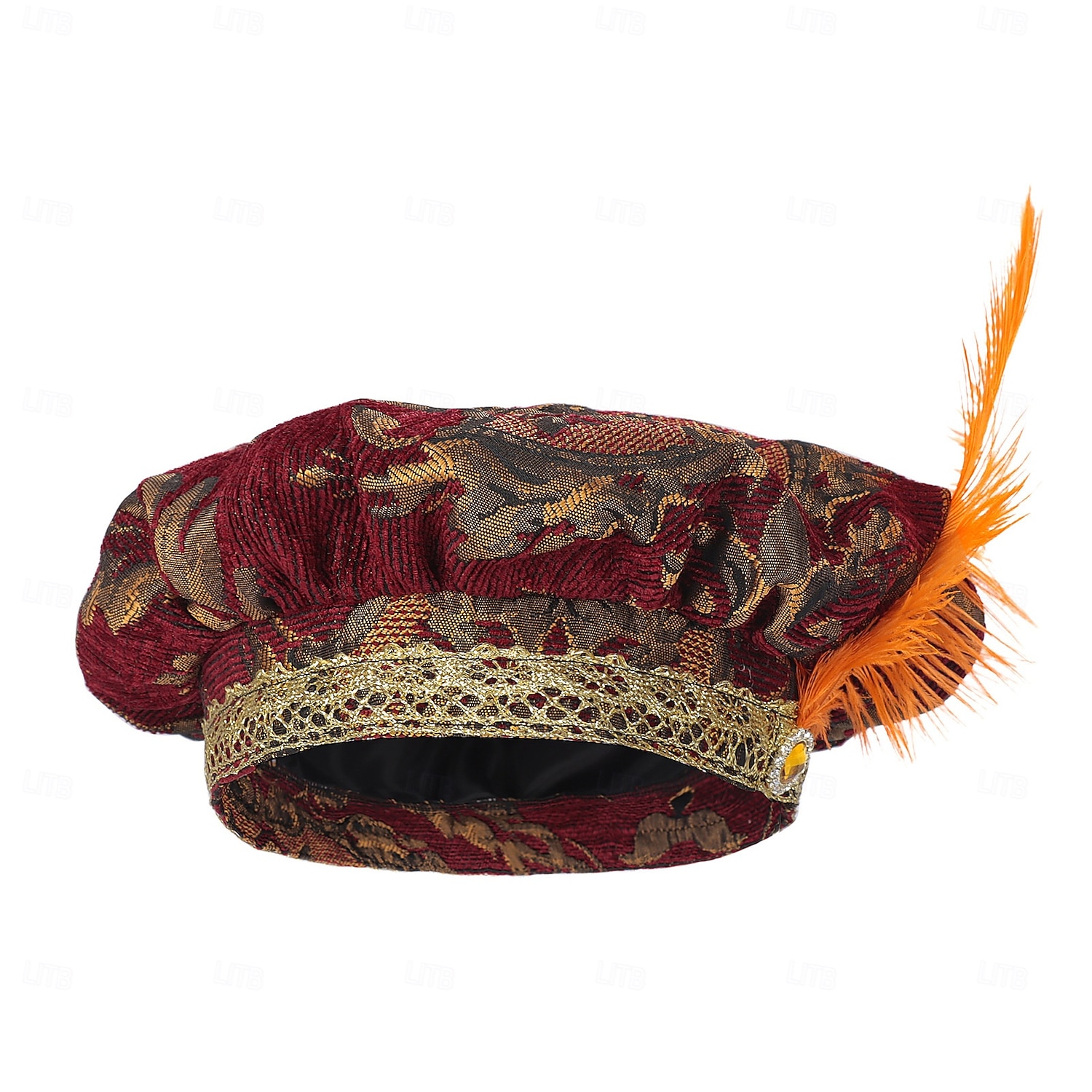 Retro Vintage Mittelalterlich Renaissance Hut Prinz Vampir Edelmann Kostüm Herren Maskerade Party Erwachsene Hut 2026 - $40.99 –P11