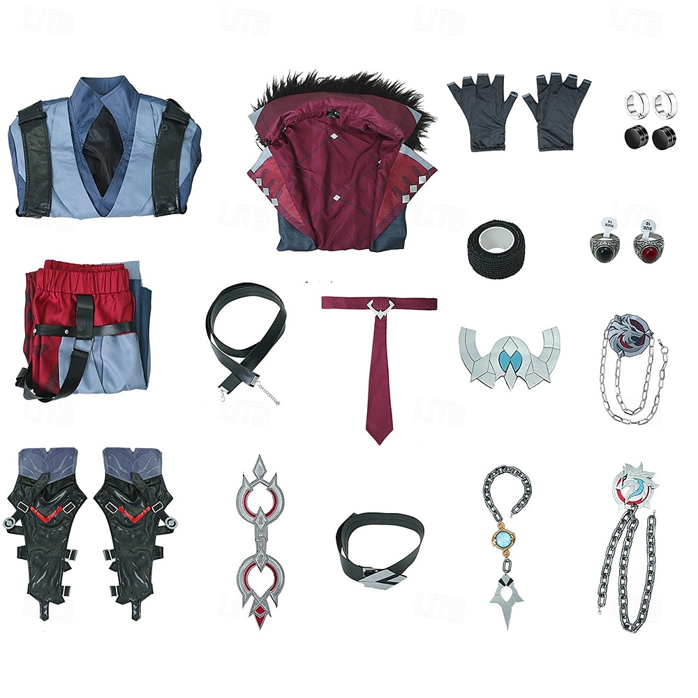 Elementar-Saga Wriothesley Anime Cosplay Kostüm Outfits Cosplay-Anzüge Videospielkostüme Halloween Karneval Party Comic-Konzert Kostüm Für Herren Erwachsene 2026 - $163.29 –P9