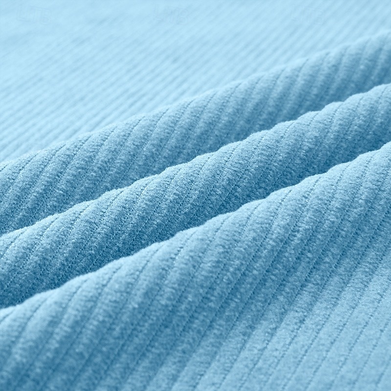 Homens Camiseta de Veludo Textura Casual Esportes Lapela Manga Longa Moda Básico Bloco de cor Botões Estriado Outono Primavera & Outono Outono & inverno Normal Preto Azul Marinha cáqui Cinzento Azul de 2026 por $25.99 –P3