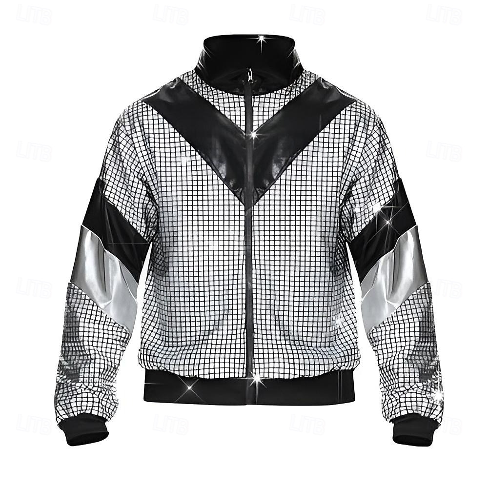Retro Vintage Hippie Disko Outfits Jacke Shorts Kurze Ärmel Disco Kostüm Herren Damen Karnevalskostüm Maskerade Karneval Alltagstauglich Pride Parade Pride-Monat Erwachsene Oberteil Hose Shorts 2026 - $54.99 –P3