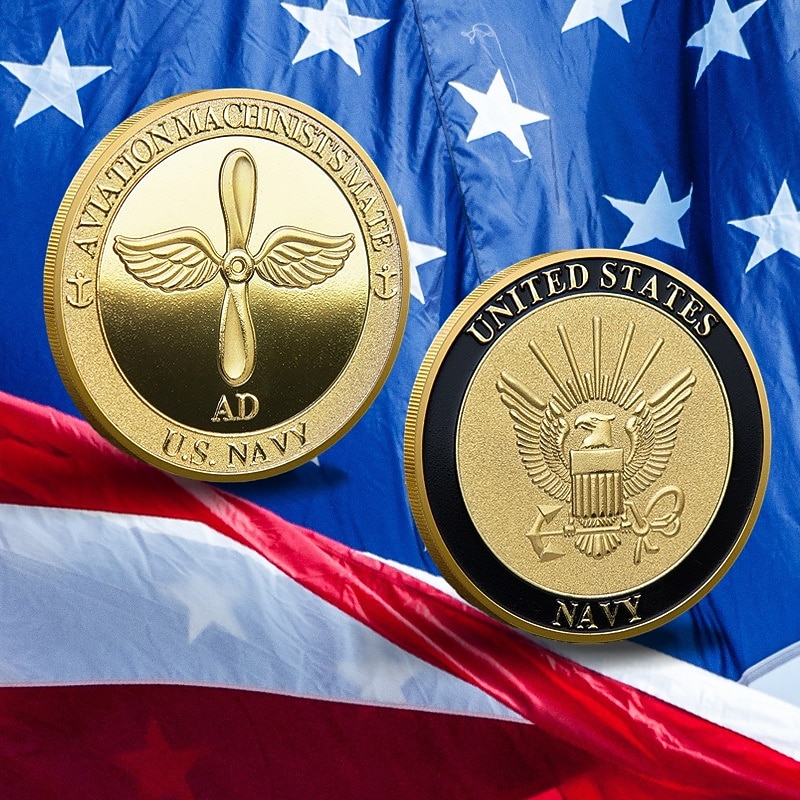 Pièce commémorative du corps des marines des États-Unis – Pièce de défi militaire en fer à l'occasion du 250e anniversaire des États-Unis médaille de collection en métal pour les marines et cadeaux de 2026 ? $15.99 –P1