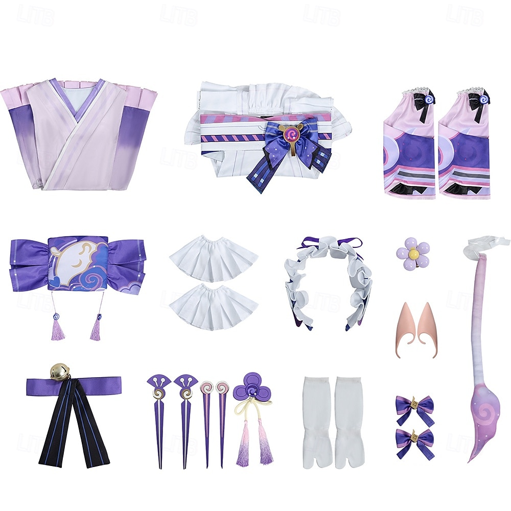 Saga Elementale Mizuki Yumemizuki Anime Costume Cosplay Abiti Abiti Cosplay Costumi dei videogiochi Halloween Carnevale Feste Con il fumetto Costume Per Per donna Adulti del 2026 a $112.39 –P5