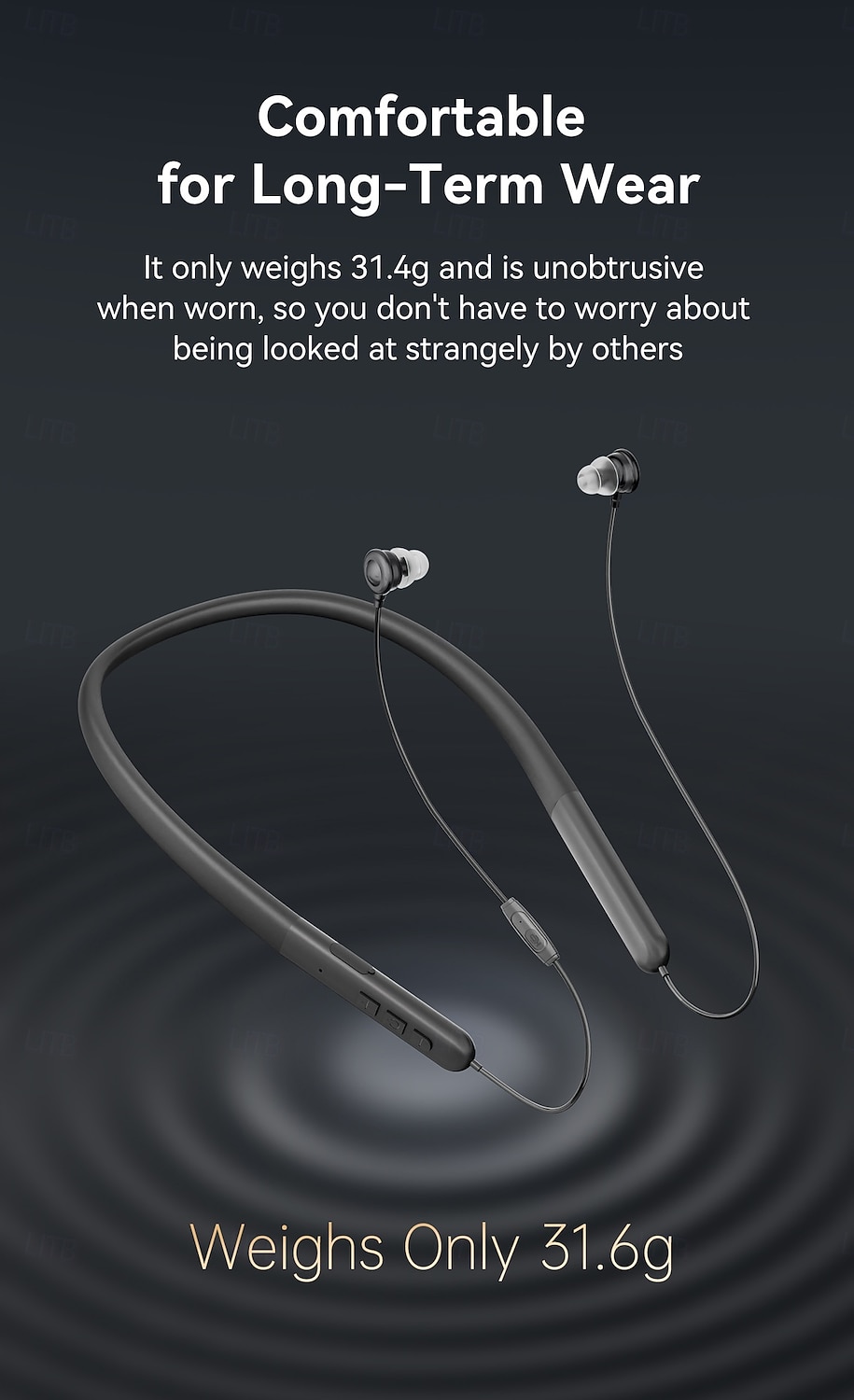 Rechargeable Neckband Hearing Aid Suitable For Seniors And Adults - Hearing Aid Amplifier 80-hour Operating Time Anti-loss Design Clear Audio 2026 - $65.99 –P3