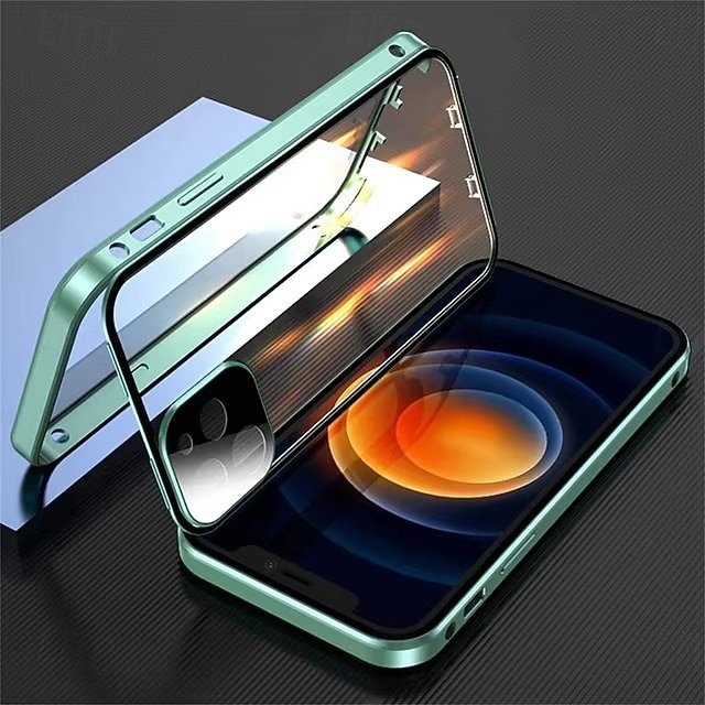 telefon Maska Pentru iPhone 17 Pro Max 17 Air 16 15 14 Pro Max Plus Caz de adsorbție magnetică Crystal Clear Detașabil Transparent Magnetic armură Sticlă Temperată MetalPistol 2026 - $20.99 –P5