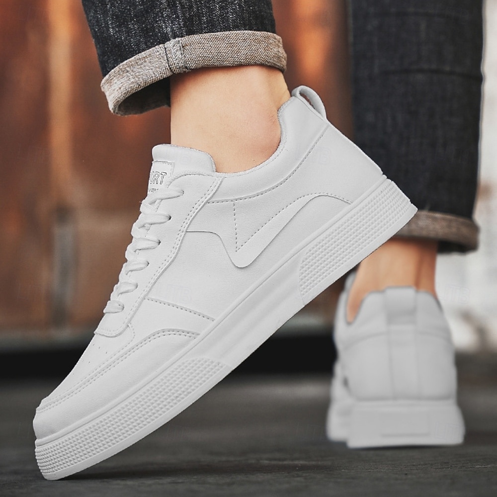 Мужские белые и зеленые повседневные кроссовки, легкие дышащие прогулочные туфли на мягкой подошве, стильные кроссовки в стиле стритвеар для повседневной носки и нарядов ко Дню Святого Патрика. 2026 - $42.99 –P5