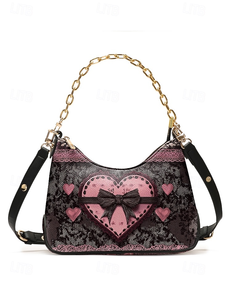 Damen-Schultertasche aus Kunstleder mit verstellbarem Riemen, Schmetterlingsmuster, in verschiedenen Farben erhältlich, vielseitige Tragemöglichkeiten für legere und formelle Anlässe. 2026 - $34.99 –P12