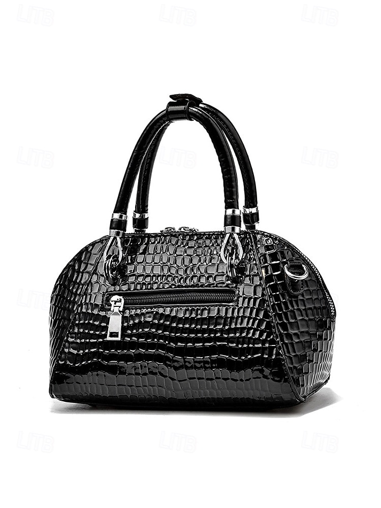 Женская сумка из искусственной кожи с рисунком крокодила, несколько цветов и вариантов ношения, модная и универсальная для повседневного использования. 2026 - $34.99 –P10